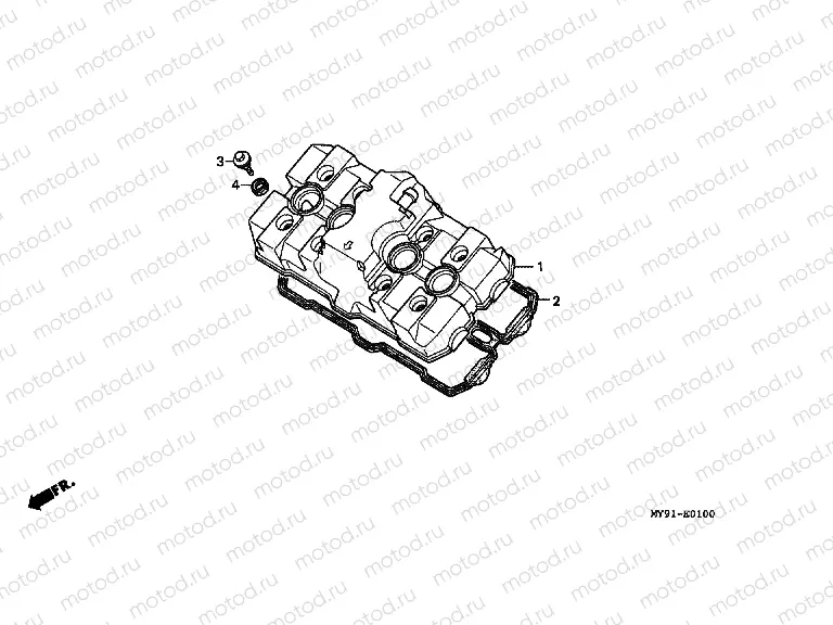 E-1 CYLINDER HEAD COVER