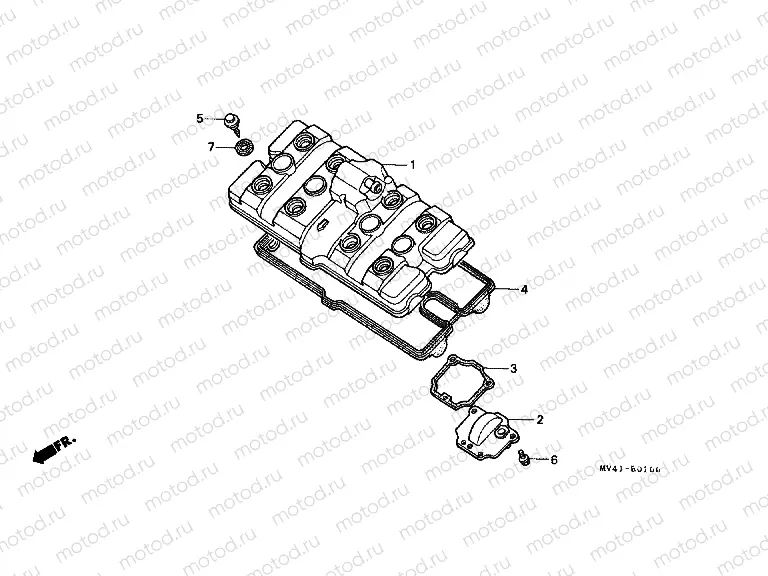 E-1 CYLINDER HEAD COVER