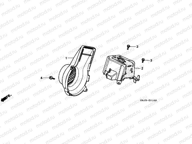 E-1 FAN COVER / COVER