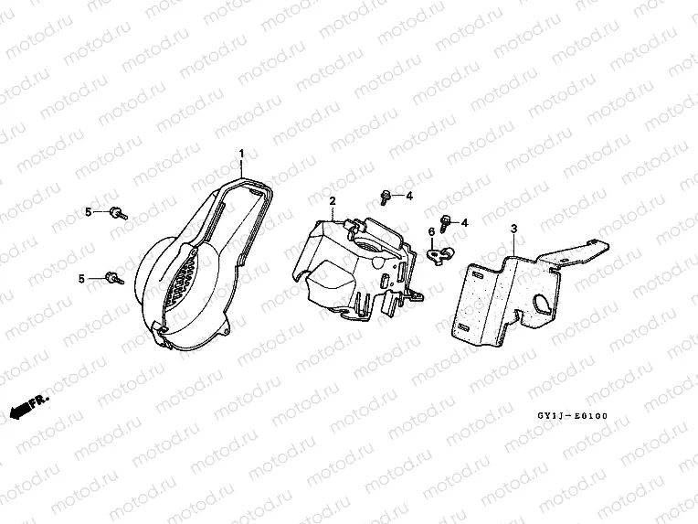 E-1 FAN COVER / COVER