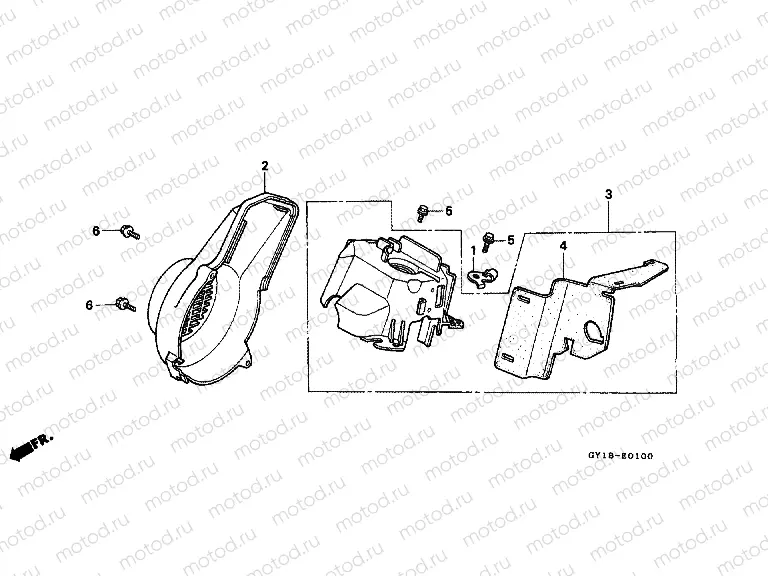 E-1 FAN COVER / COVER