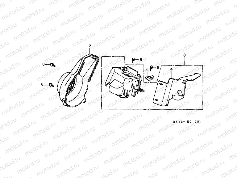 E-1 FAN COVER / COVER