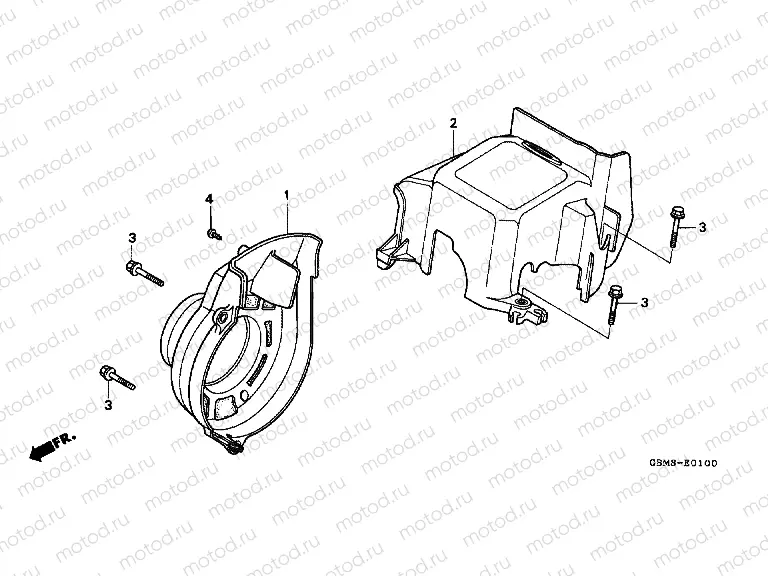 E-1 FAN COVER / COVER