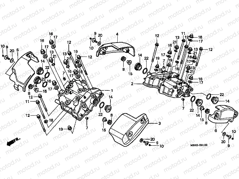 E-1 VALVE COVER