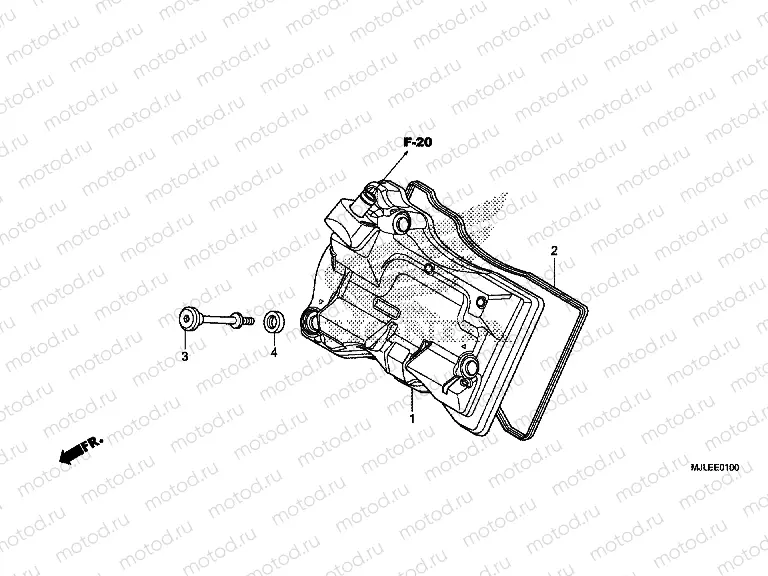 E-1 VALVE COVER