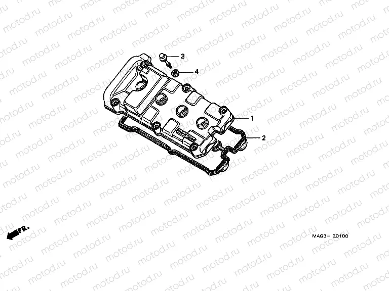 E-1 VALVE COVER