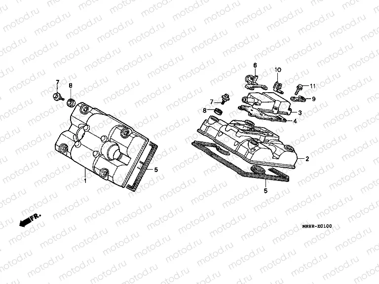 E-1 VALVE COVER