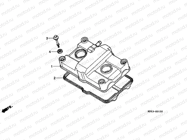 E-1 VALVE COVER