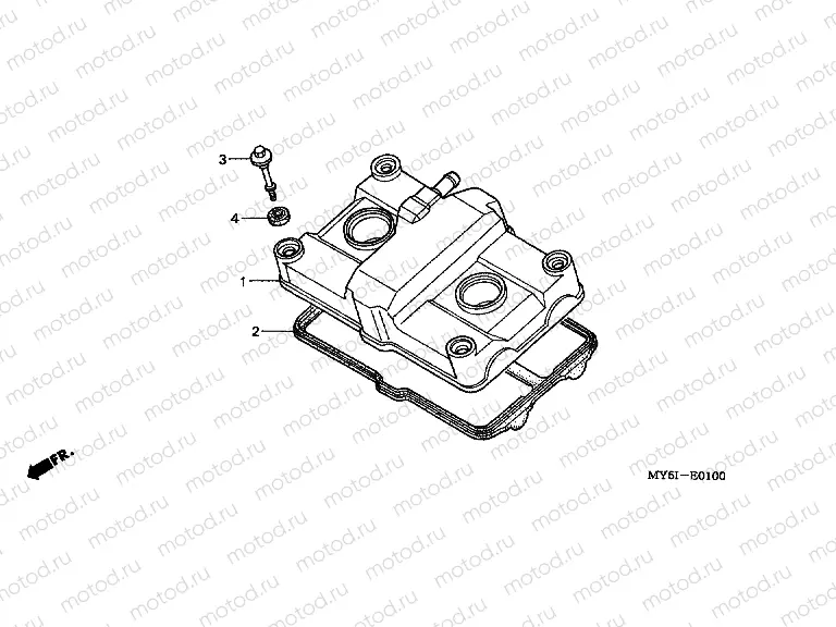 E-1 VALVE COVER