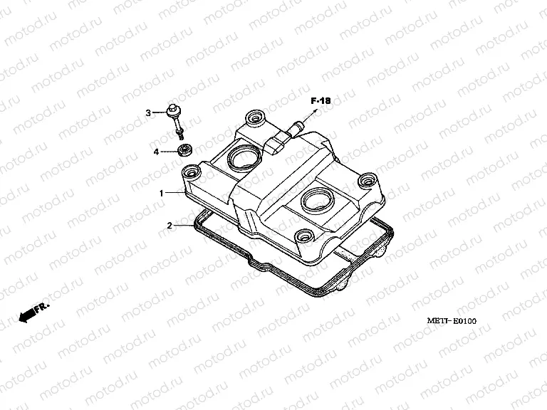 E-1 VALVE COVER