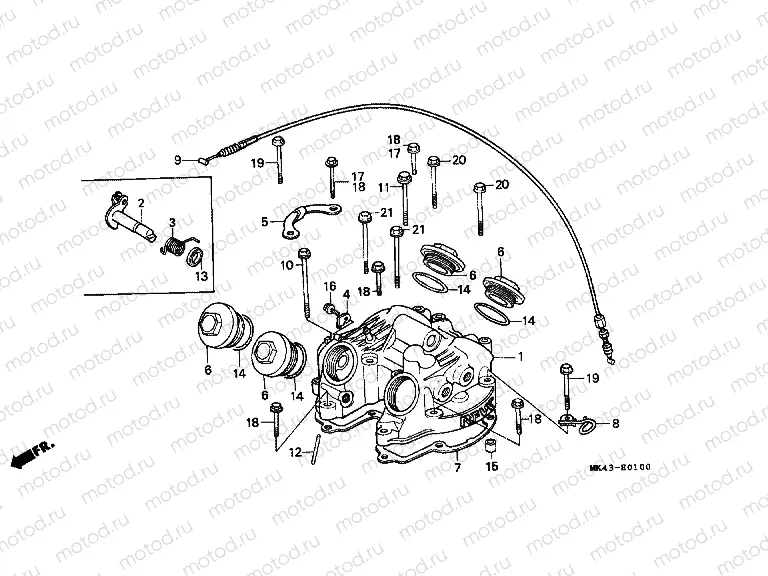 E-1 VALVE COVER
