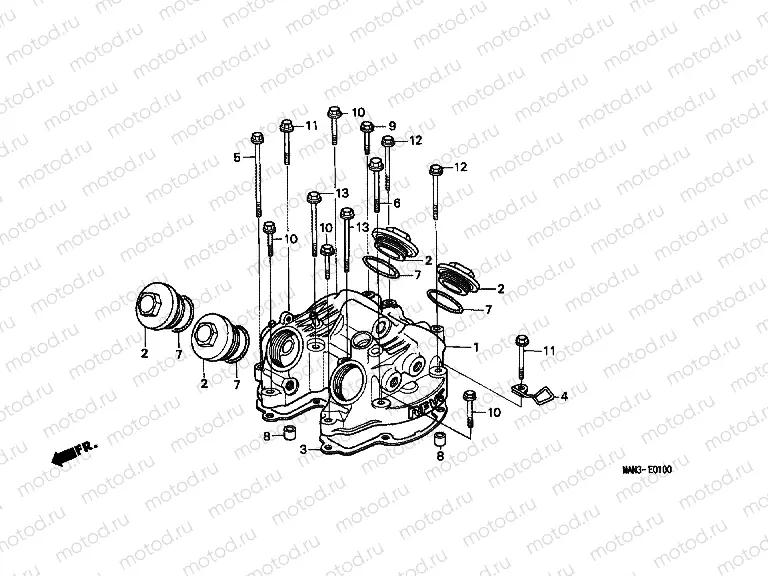 E-1 VALVE COVER