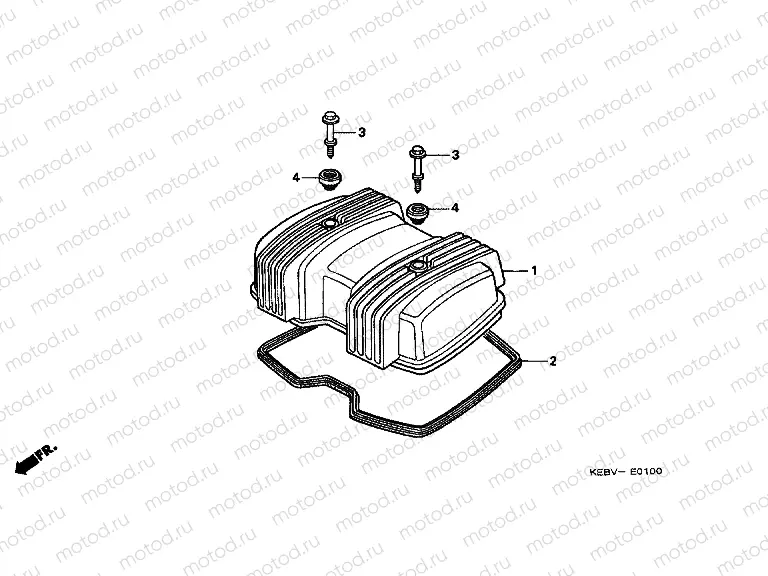 E-1 VALVE COVER