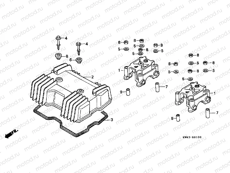 E-1 VALVE COVER
