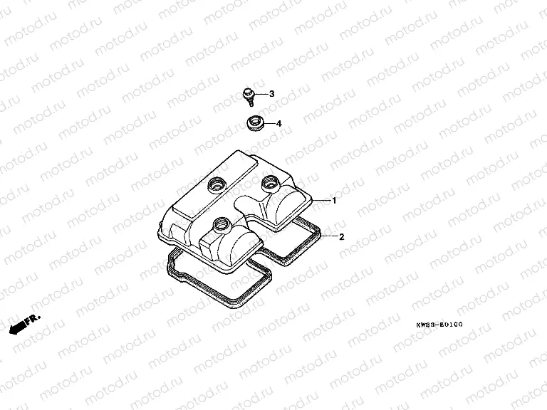E-1 VALVE COVER