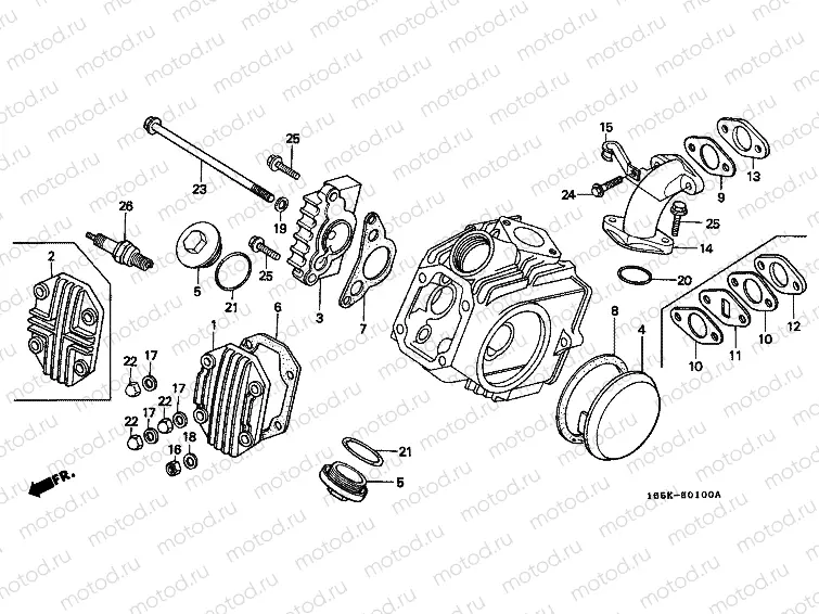 E-1 VALVE COVER