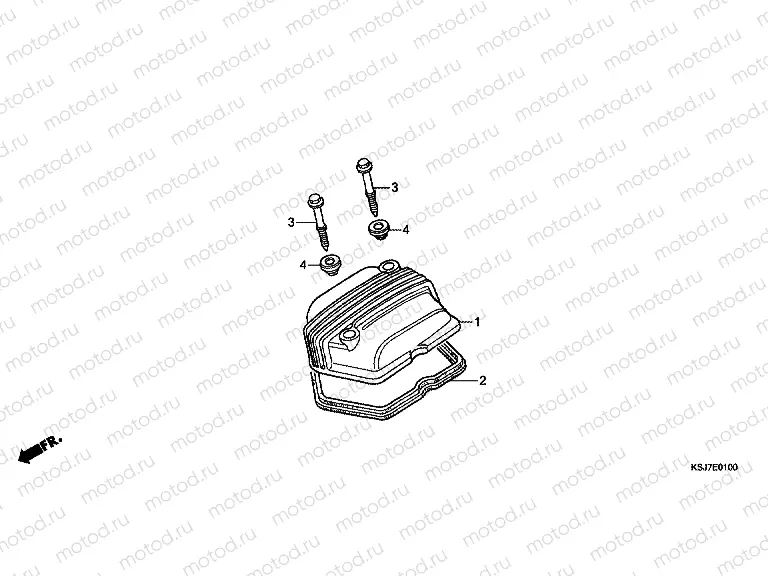 E-1 VALVE COVER