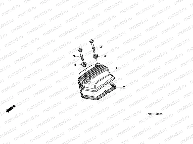 E-1 VALVE COVER