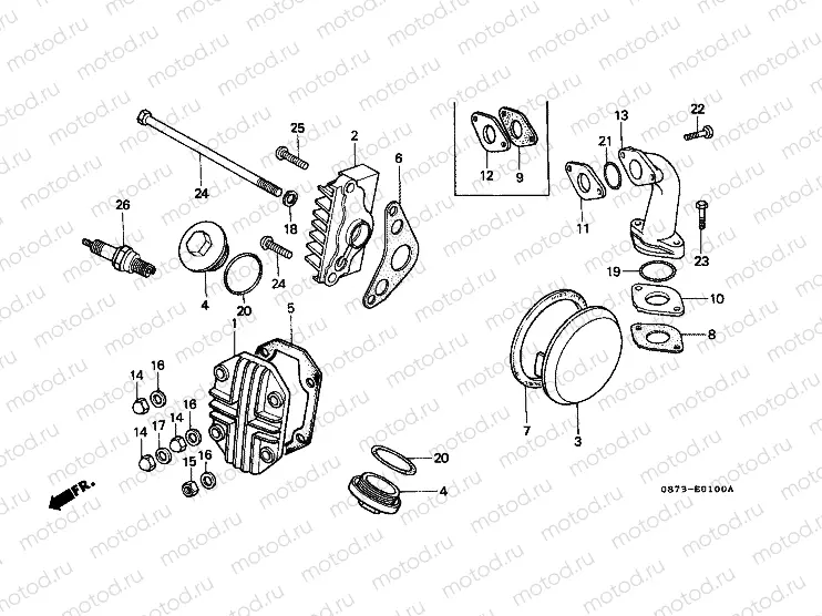 E-1 VALVE COVER