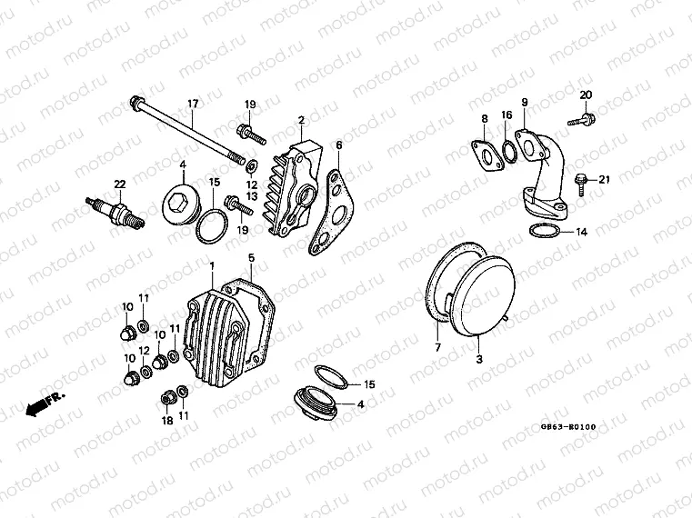 E-1 VALVE COVER