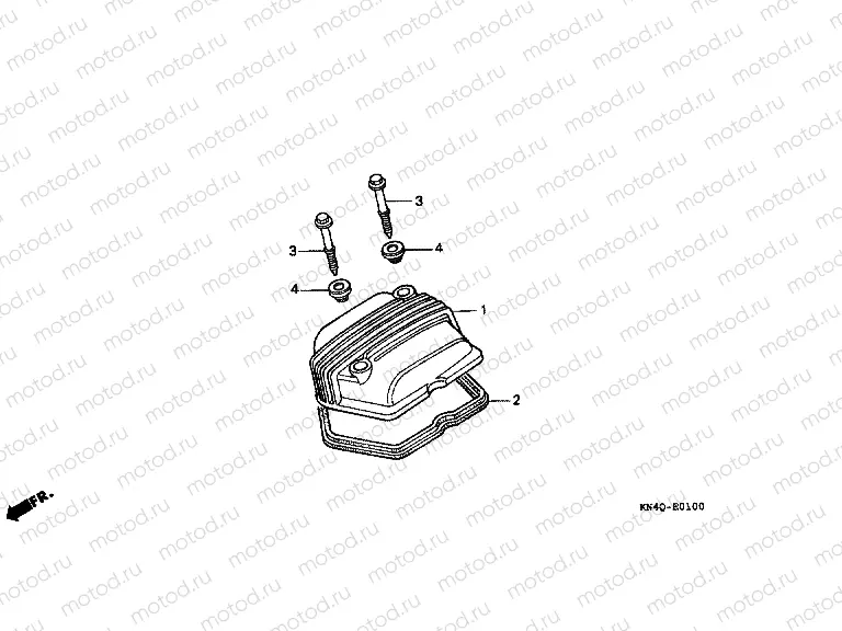 E-1 VALVE COVER