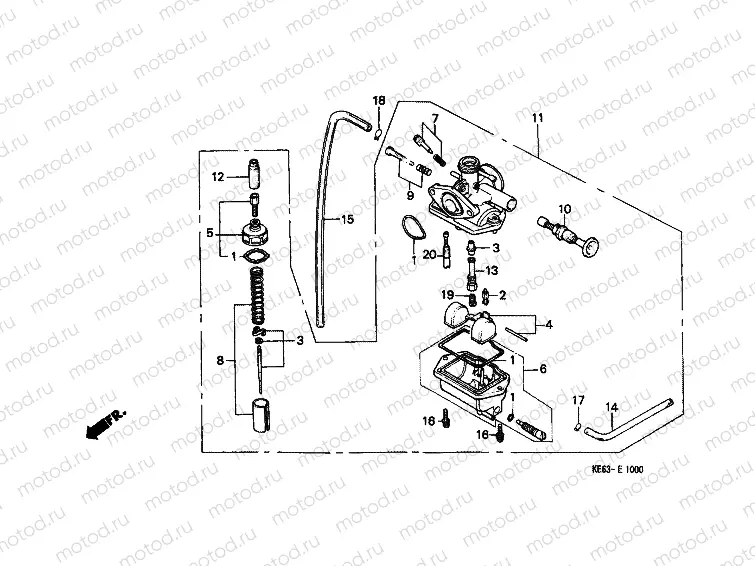 E-10 CARBURETOR