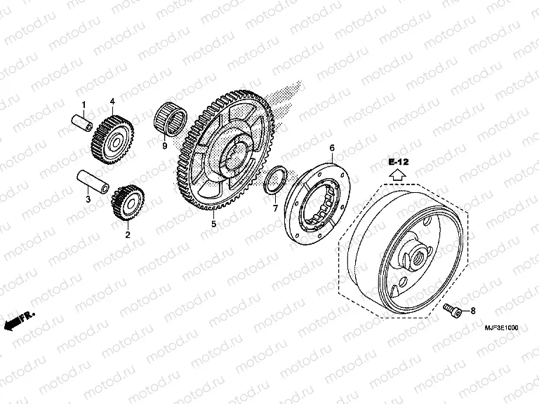 E-10 CLUTCH COUPLING START