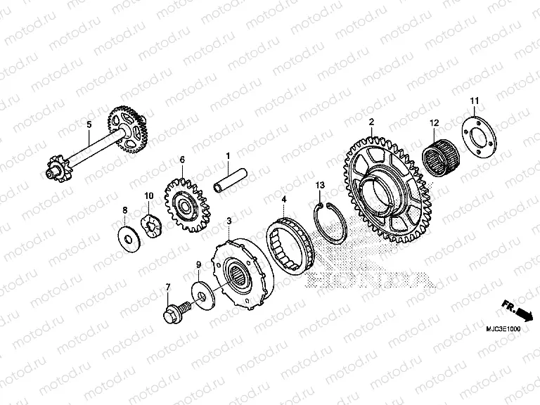 E-10 CLUTCH COUPLING START