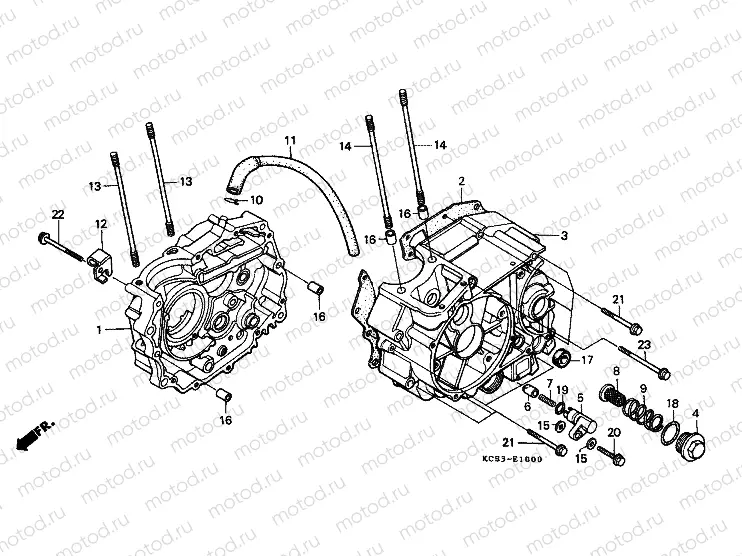 E-10 CRANKSHAFT