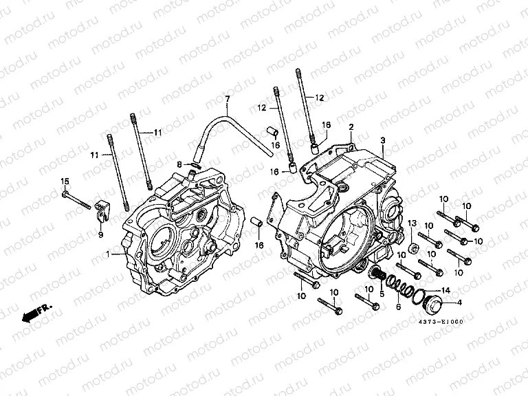 E-10 CRANKSHAFT