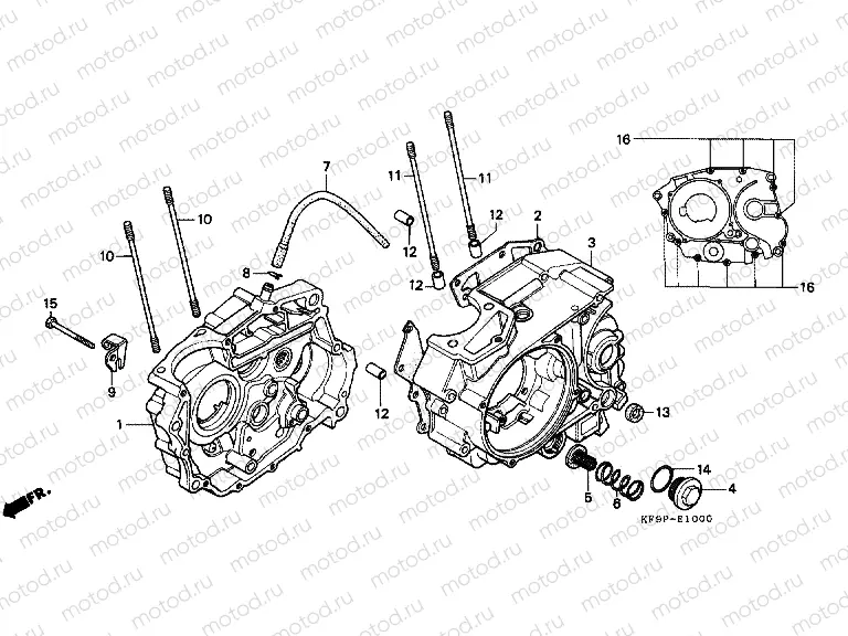 E-10 CRANKSHAFT