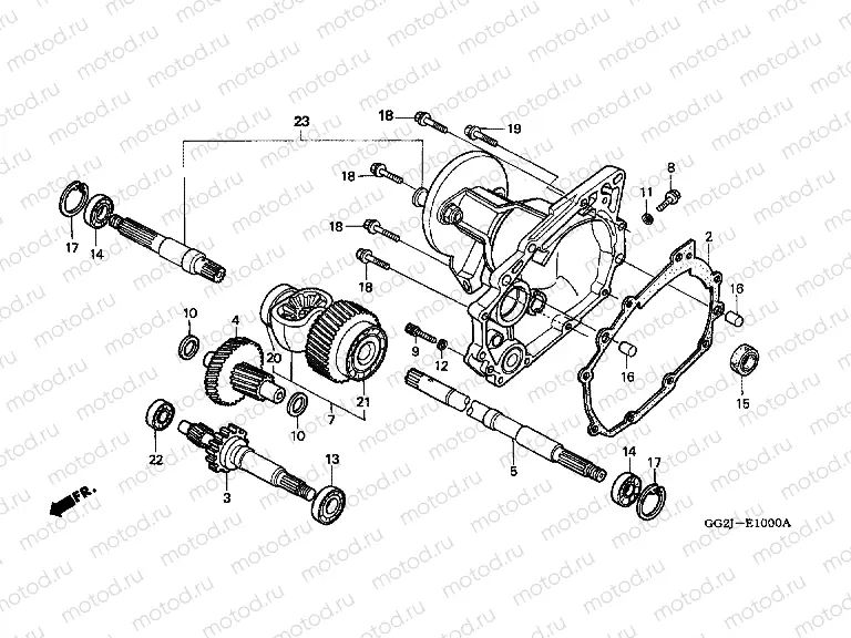 E-10 DIFFERENTIAL / TRANSMISSION