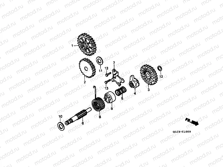 E-10 DRIVE SHAFT AXLE