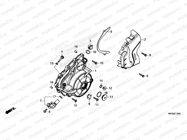 E-10 GENERATOR COVER