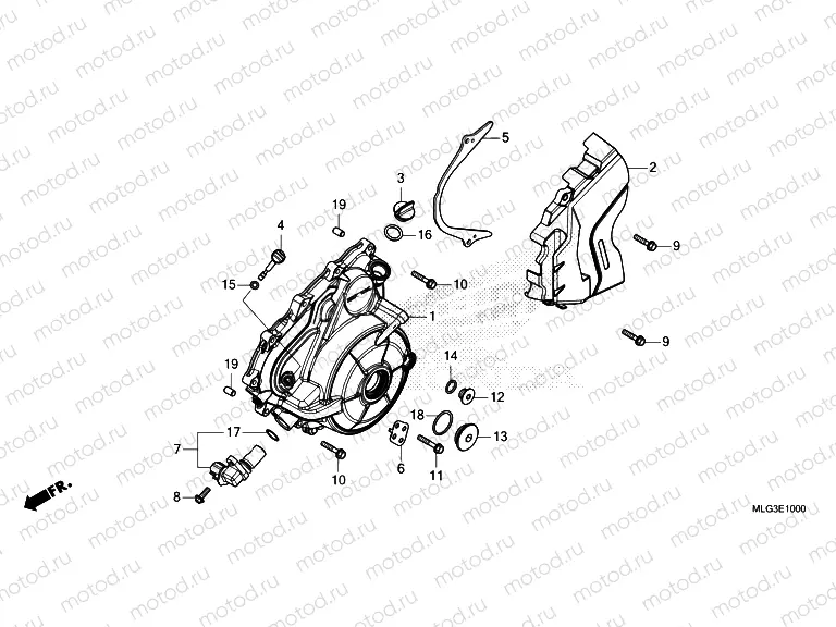 E-10 GENERATOR COVER