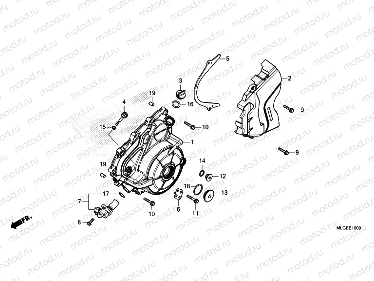 E-10 GENERATOR COVER