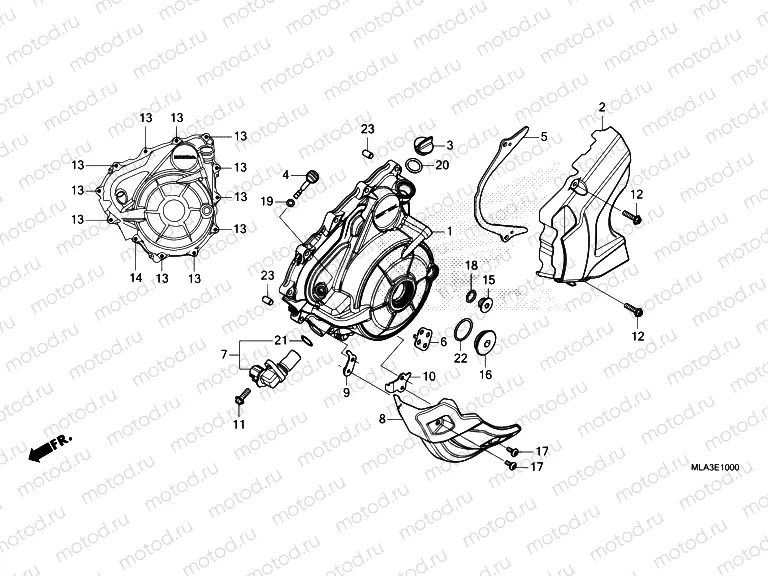 E-10 GENERATOR COVER