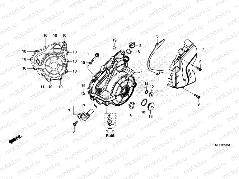E-10 GENERATOR COVER