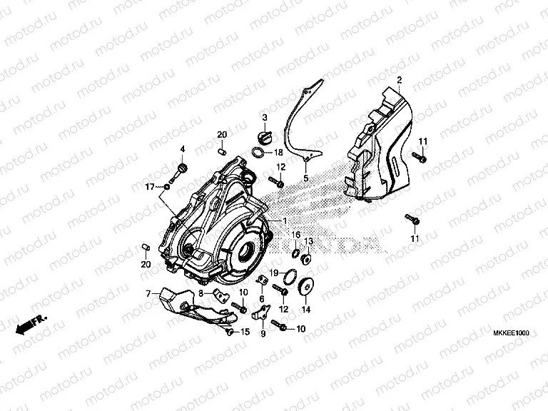 E-10 GENERATOR COVER
