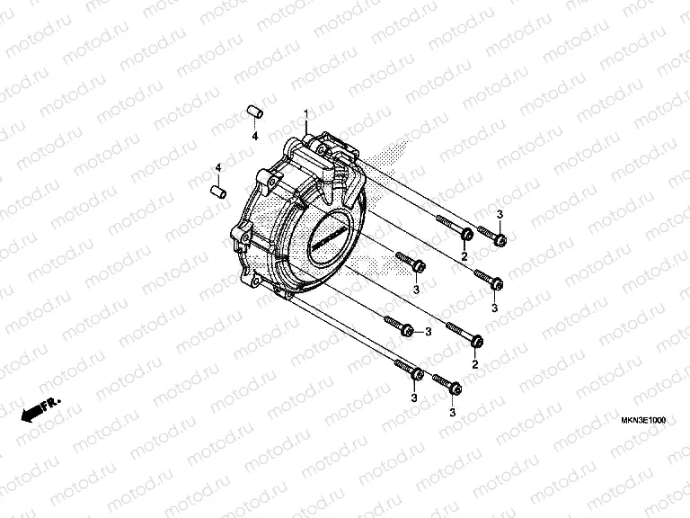 E-10 GENERATOR COVER