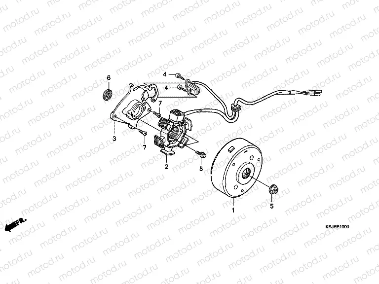 E-10 GENERATOR (CRF80F)