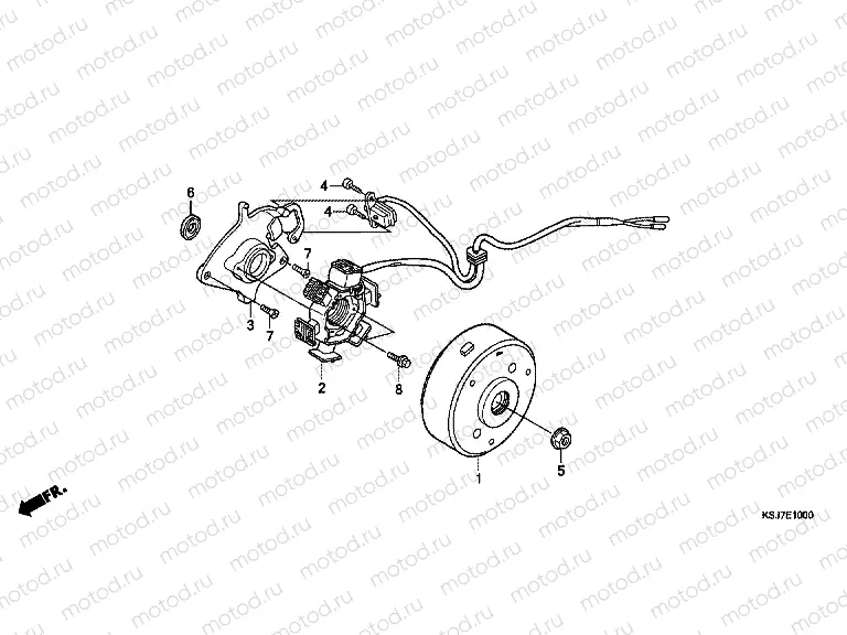 E-10 GENERATOR (CRF80F)