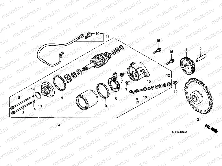 E-10 STARTER ENGINE