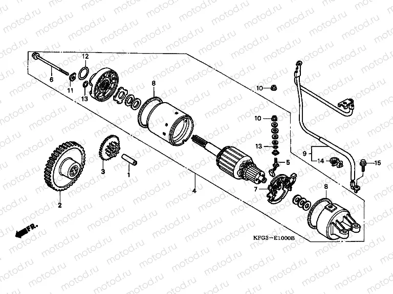 E-10 STARTER ENGINE