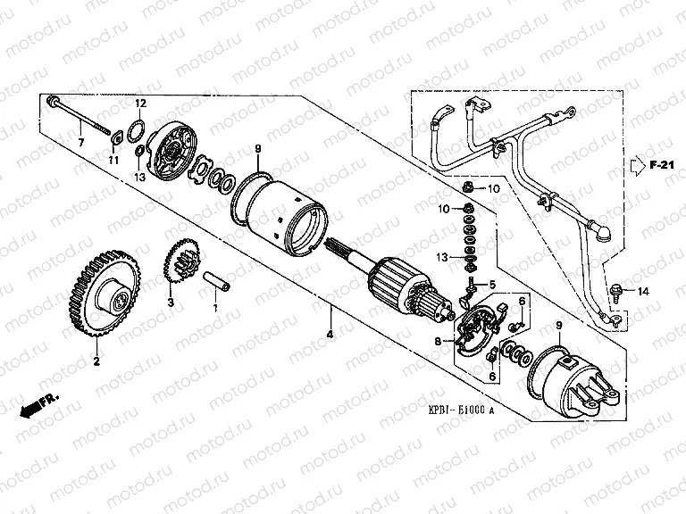 E-10 STARTER ENGINE