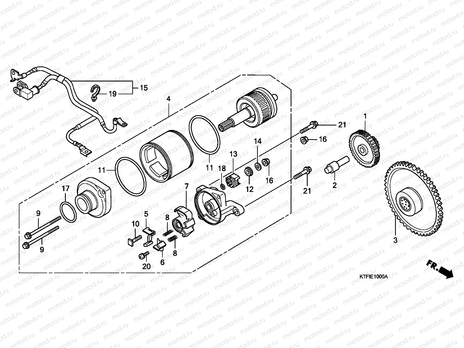 E-10 STARTING ENGINE