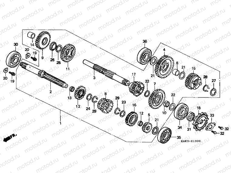 E-10 TRANSMISSION