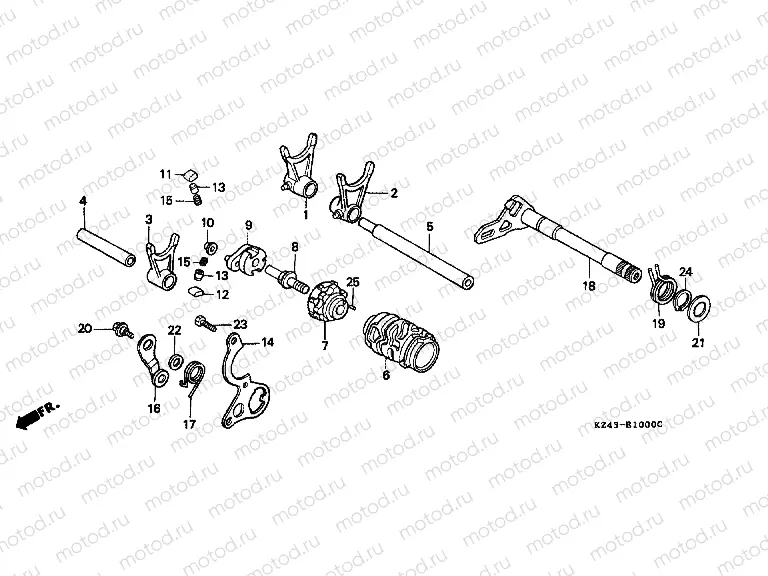 E-10 TRANSMISSION DRUM