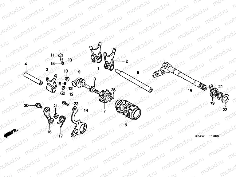 E-10 TRANSMISSION DRUM