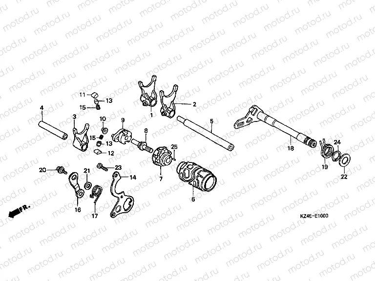 E-10 TRANSMISSION DRUM